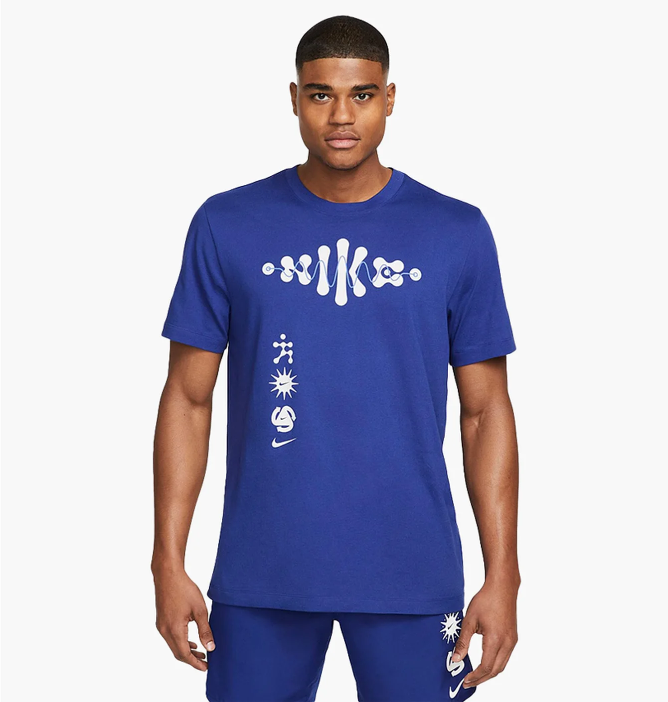 Футболка чоловіча Nike Dri-Fit Wild Run T-Shirt Blue DM5435-455