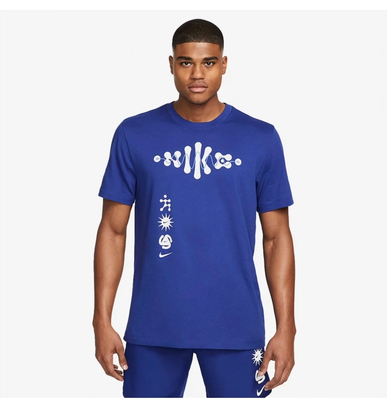 Футболка чоловіча Nike Dri-Fit Wild Run T-Shirt Blue DM5435-455