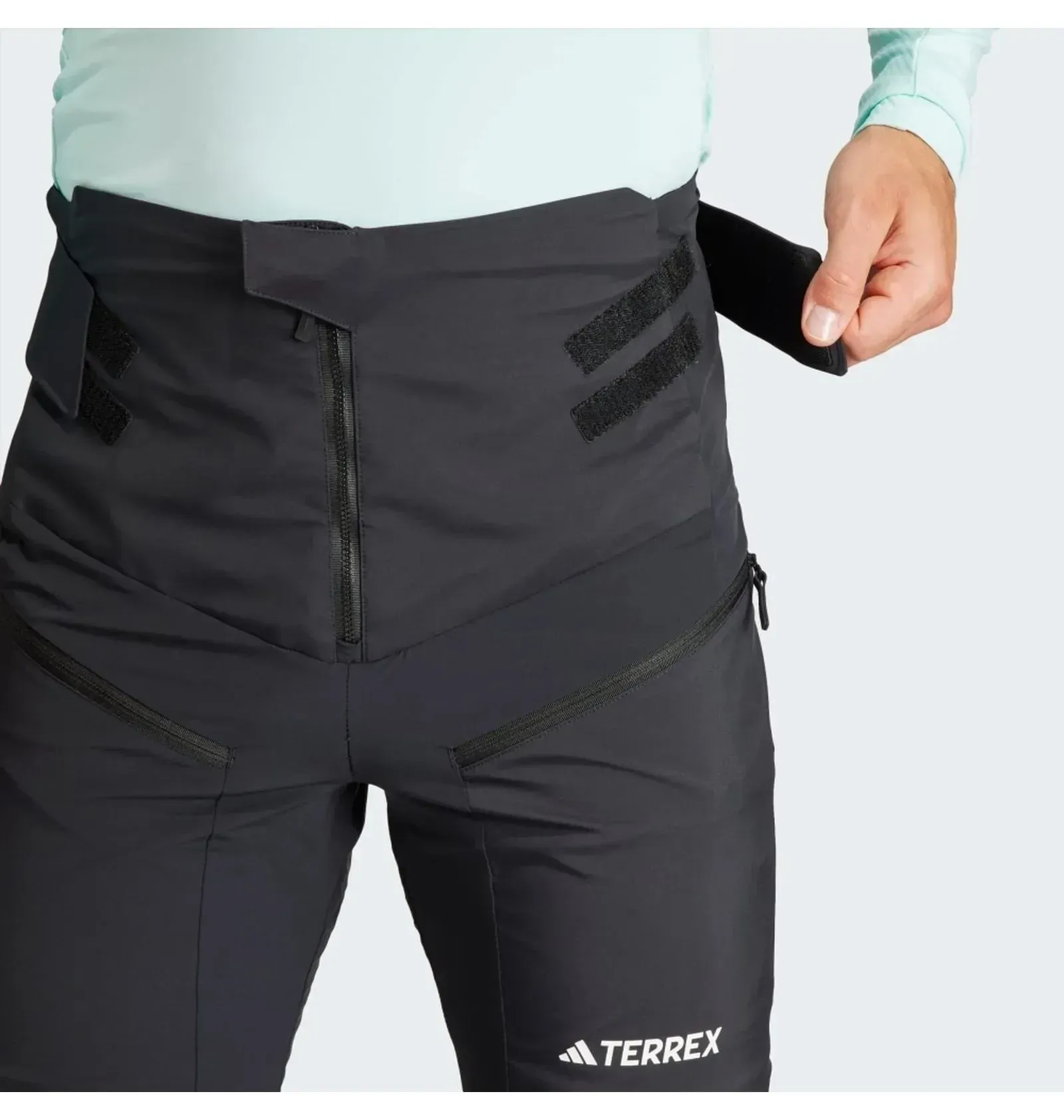 Брюки чоловічі Adidas Terrex Techrock Tour Soft Shell Tracksuit Bottoms Black (IB1167)