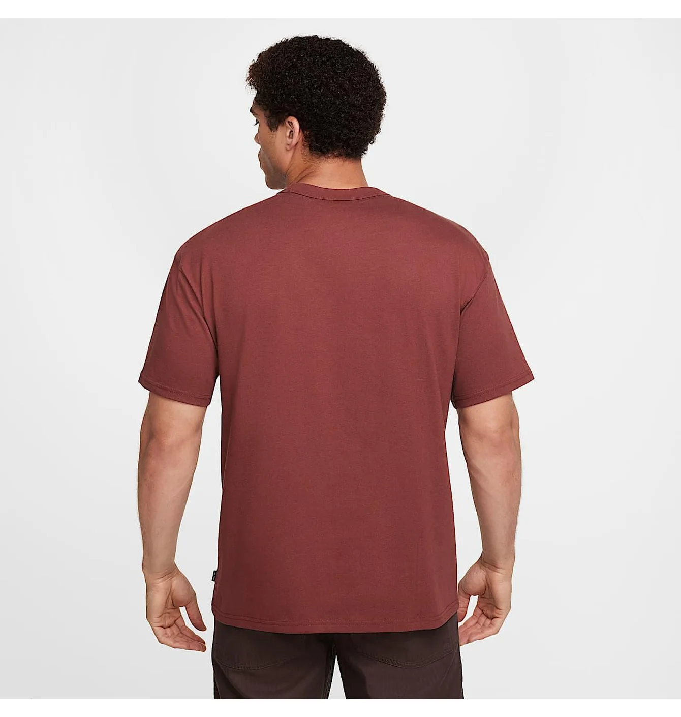 Футболка чоловіча Nike Sportswear Premium Essentials Bordo DO7392-231