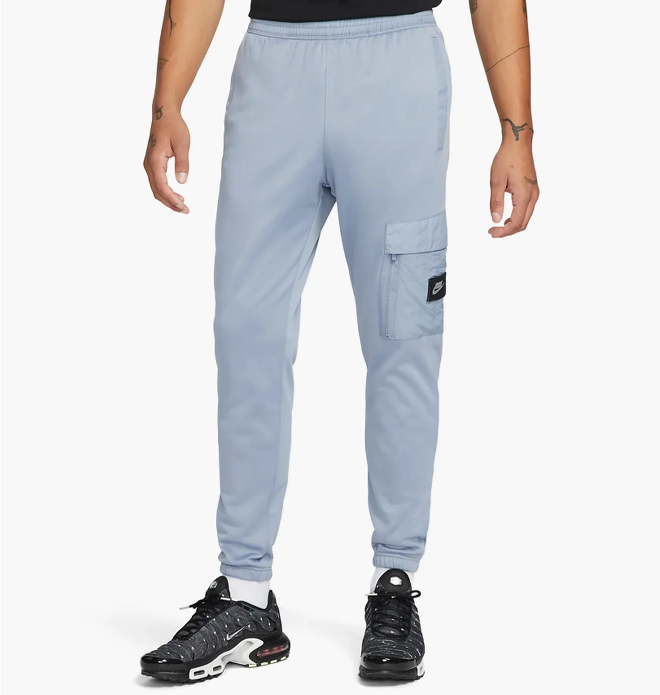 Штани чоловічі Nike M Nsw Spu Df Flc Jggr Bb Light Blue Do2628-493