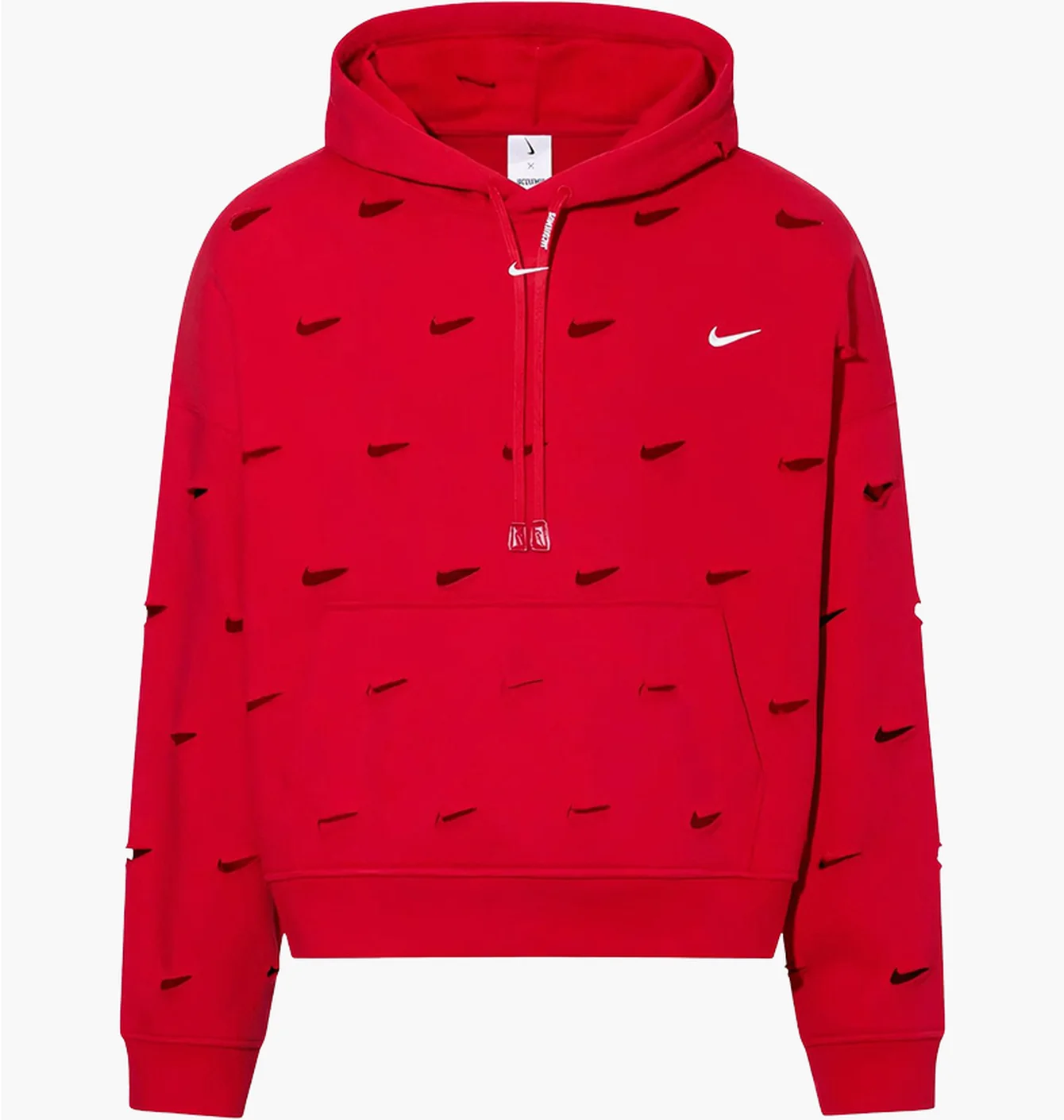 Худі унісекс Nike Rg Swoosh Hoodie X Jacquemus Red FJ3481-657