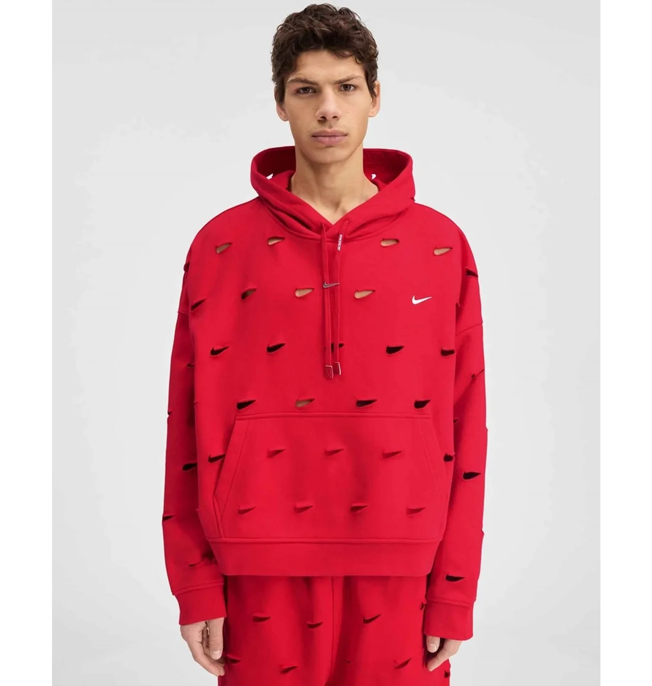 Худі унісекс Nike Rg Swoosh Hoodie X Jacquemus Red FJ3481-657