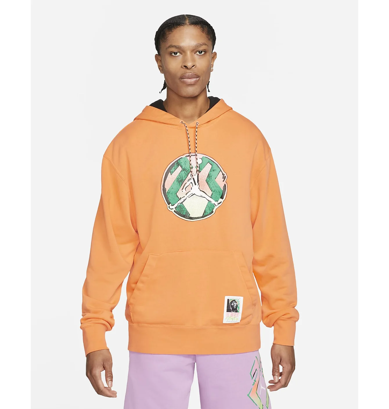 Худі чоловіче Air Jordan Sport DNA Hoodie Orange CZ4835-858