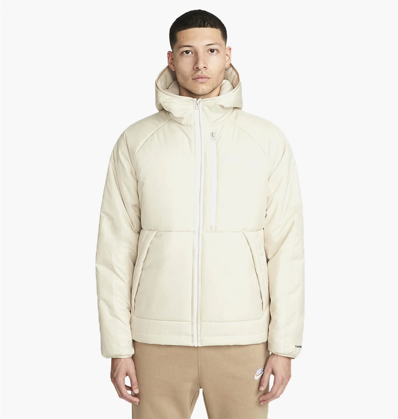 Куртка чоловіча Nike Sportswear Therma-Fit Legacy Beige Dd6857-206