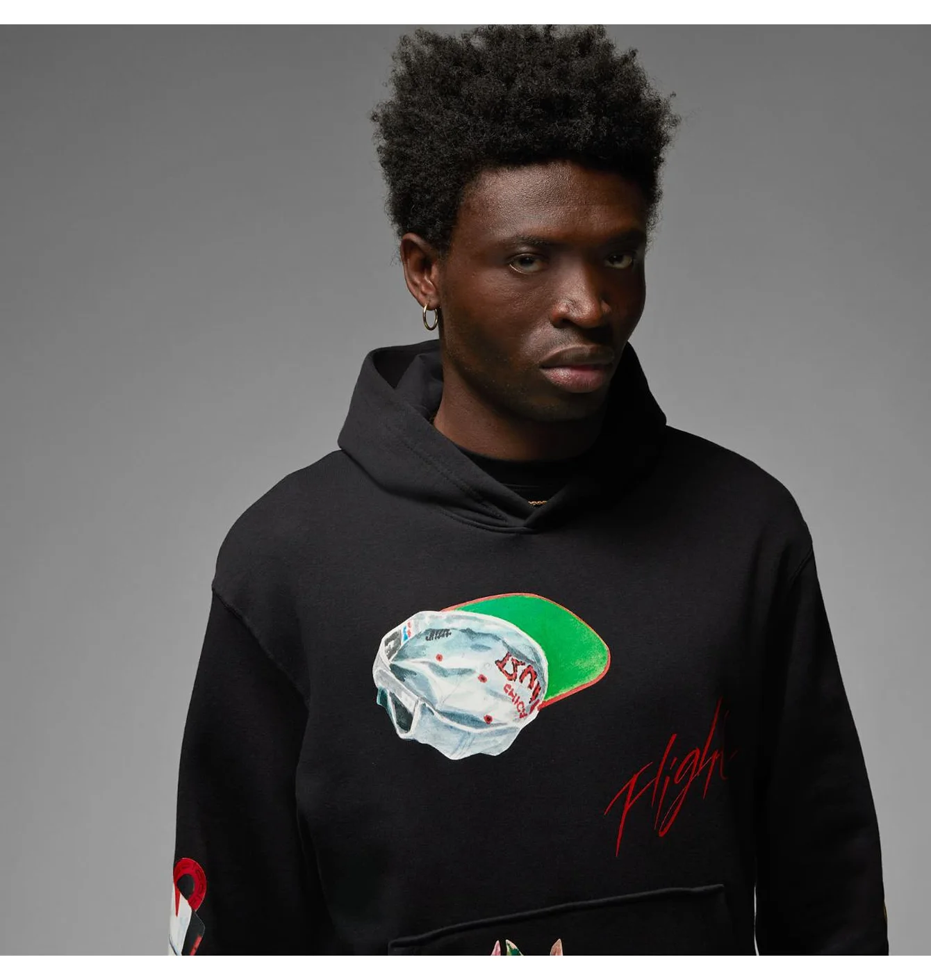 Худі чоловіче Air Jordan Flight Artist Black Dq8043-010
