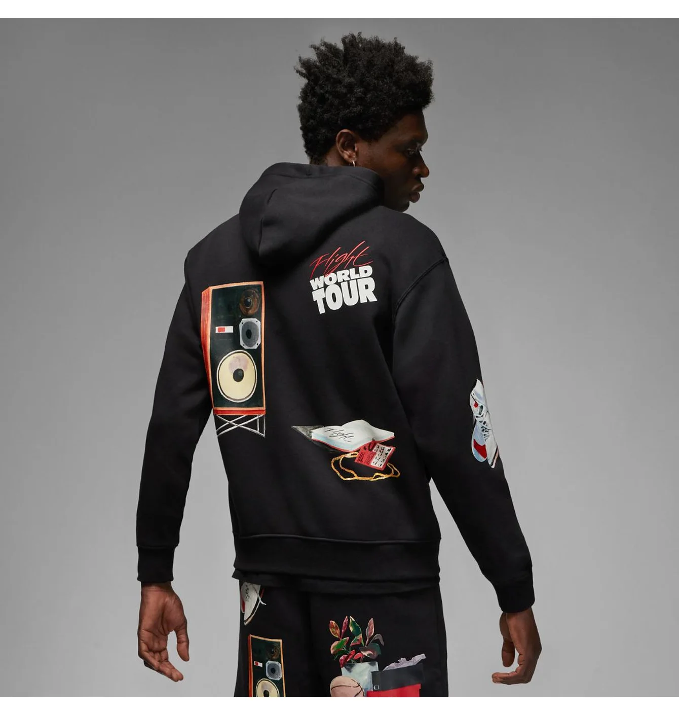 Худі чоловіче Air Jordan Flight Artist Black Dq8043-010