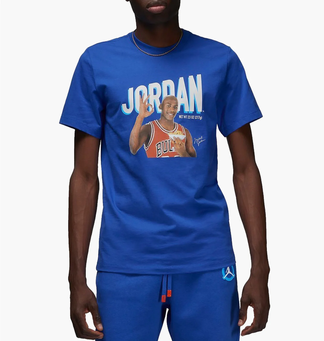 Футболка чоловіча Air Jordan Flight Mvp Blue Dv8434-480