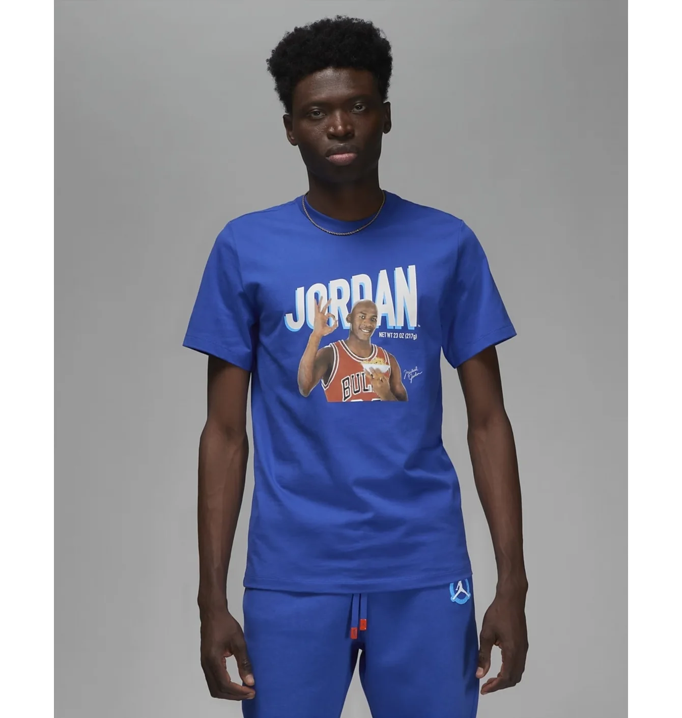 Футболка чоловіча Air Jordan Flight Mvp Blue Dv8434-480
