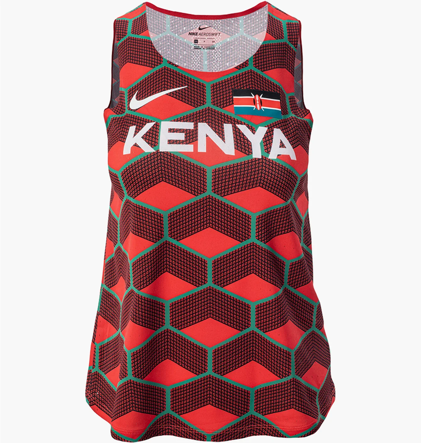 Майка жіноча Nike W Df Adv Kenya Aroswft Sglt Bordo/Red CV0381-673