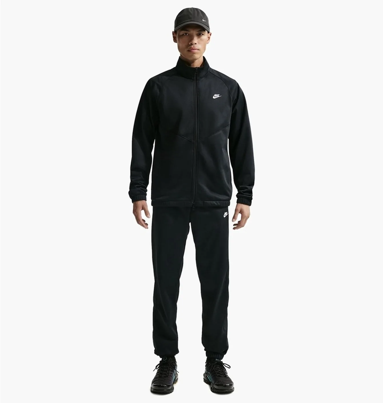 Спортивний костюм чоловічий Nike Windrunner MenS Poly-Knit Tracksuit Black IF1623-010
