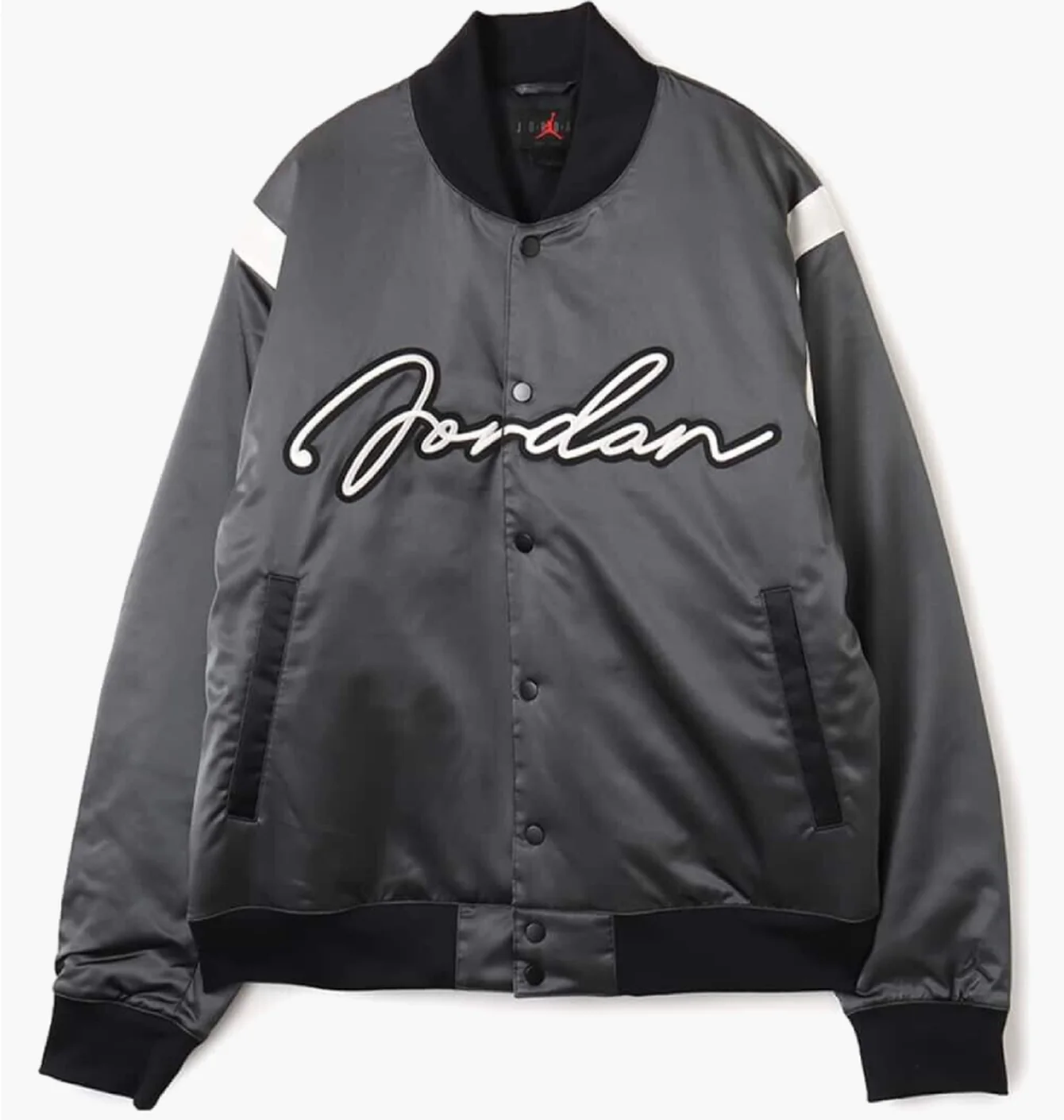 Бомбер чоловічий Air Jordan Mvp Hbr Vrsty Jkt Black HF9297-045