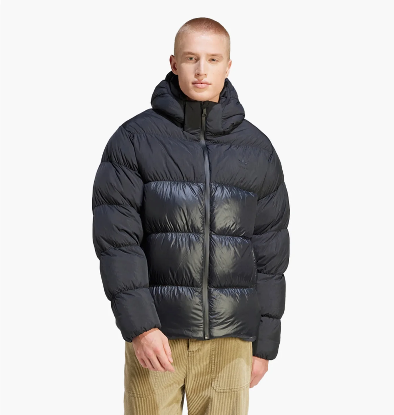 Пуховик чоловічий Adidas Adicolor Down Regen Hooded Puffer Black IL2572