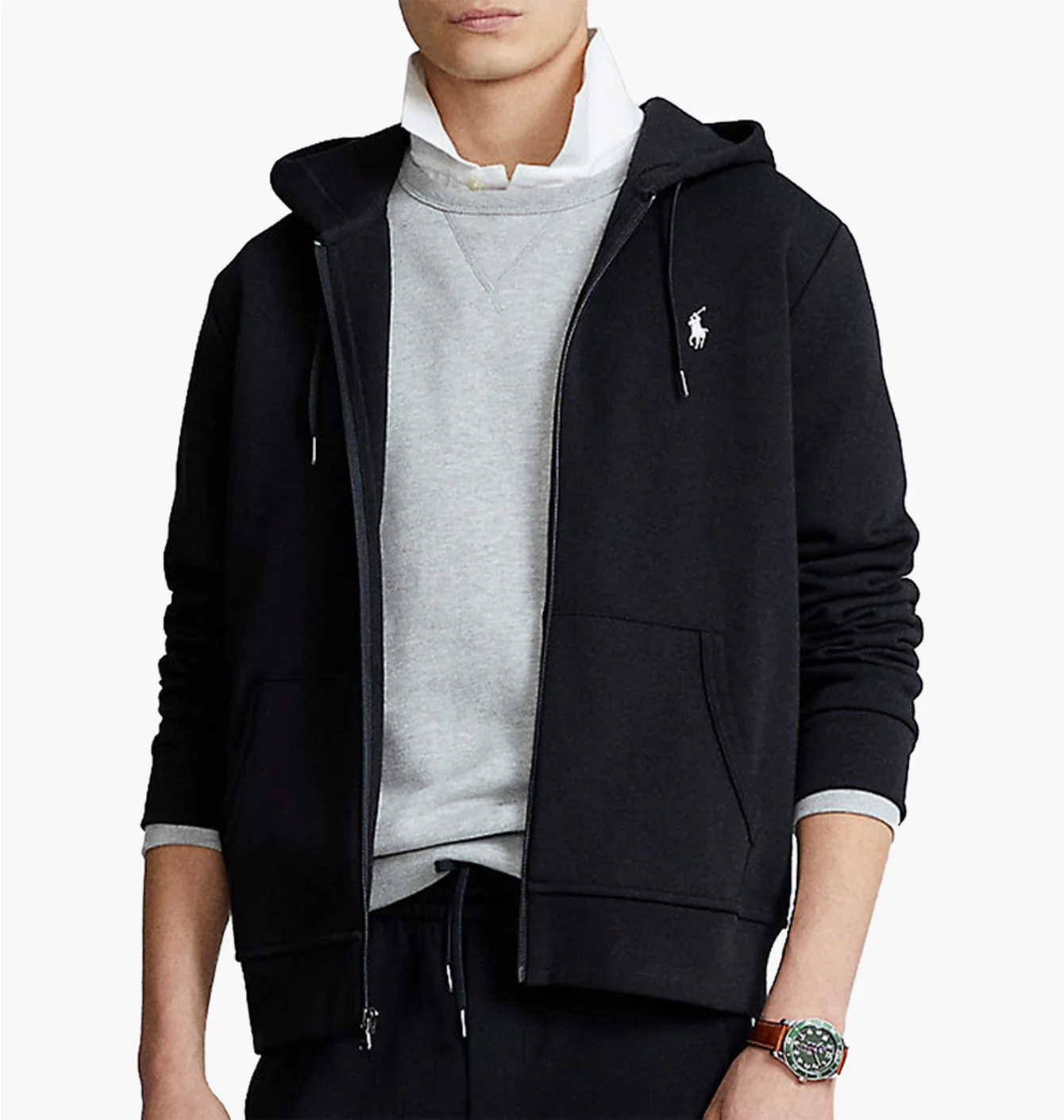 Толстовка чоловіча Polo Ralph Lauren Casaco Core Repl Len Black 710888282001