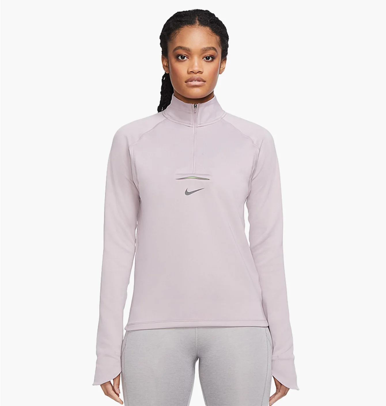 Кофта жіноча Nike Dri-Fit Element Trail Midlayer Violet DM7568-501