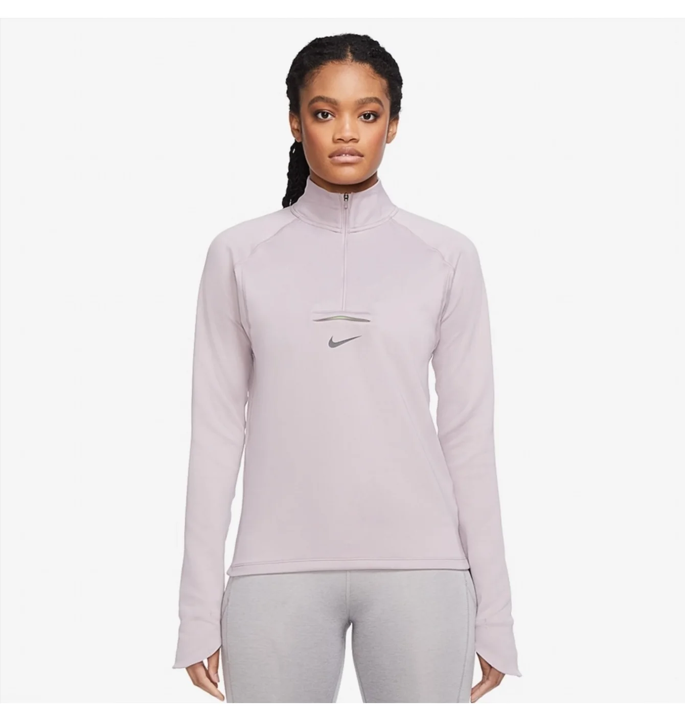 Кофта жіноча Nike Dri-Fit Element Trail Midlayer Violet DM7568-501