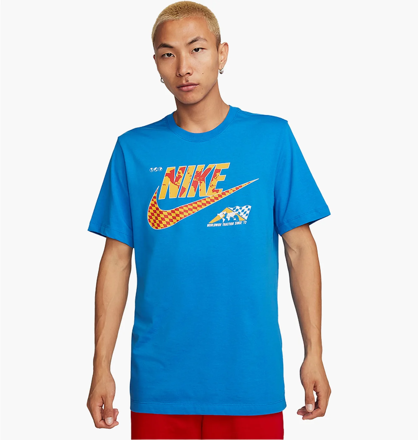 Футболка чоловіча Nike Sportswear T-Shirt Blue FQ3758-435
