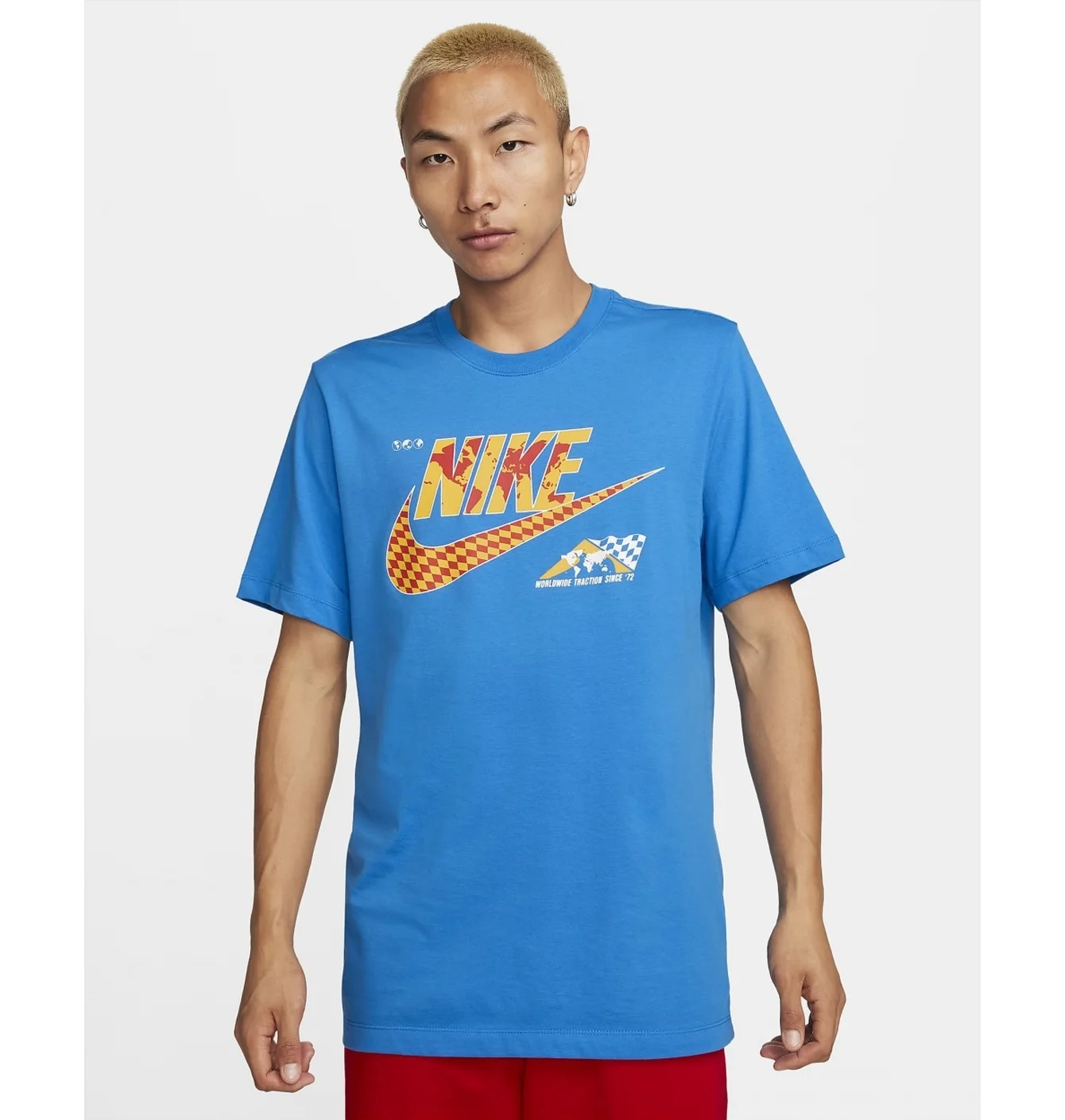 Футболка чоловіча Nike Sportswear T-Shirt Blue FQ3758-435
