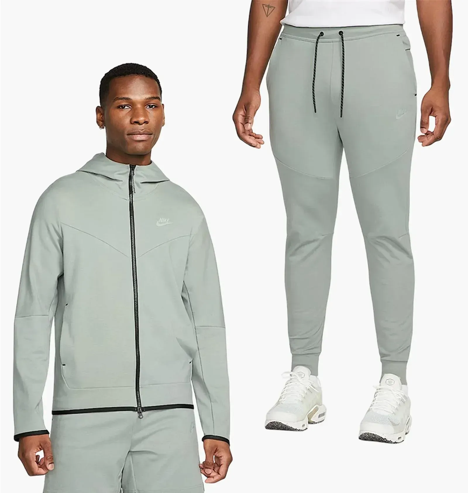 Спортивний костюм чоловічий Nike Tech Fleece Lightweight Grey (DX0822-330__DX0826-330)