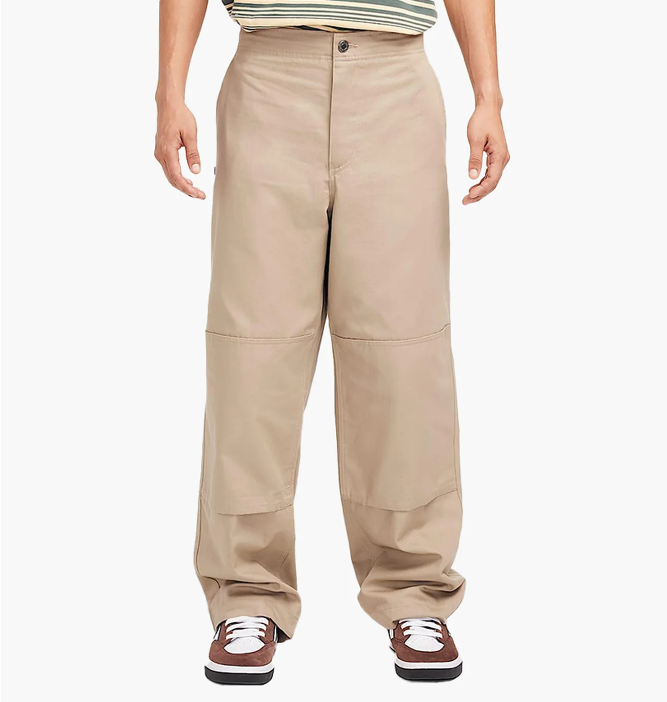 Штани унісекс Nike B Twill Double Knee Pants Beige FV7349-247