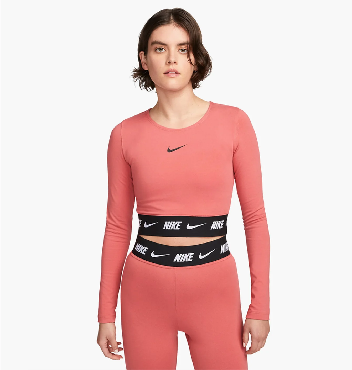 Лонгслів жіночий Nike Sportswear Peach Dx2315-655
