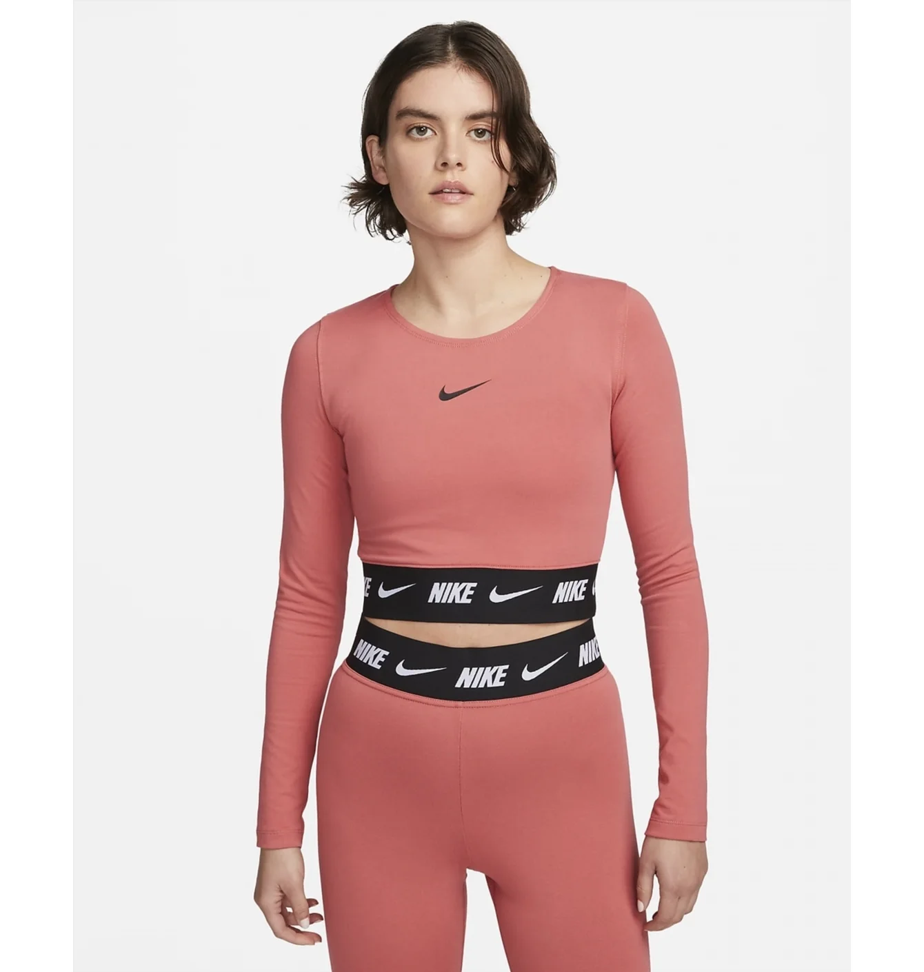Лонгслів жіночий Nike Sportswear Peach Dx2315-655