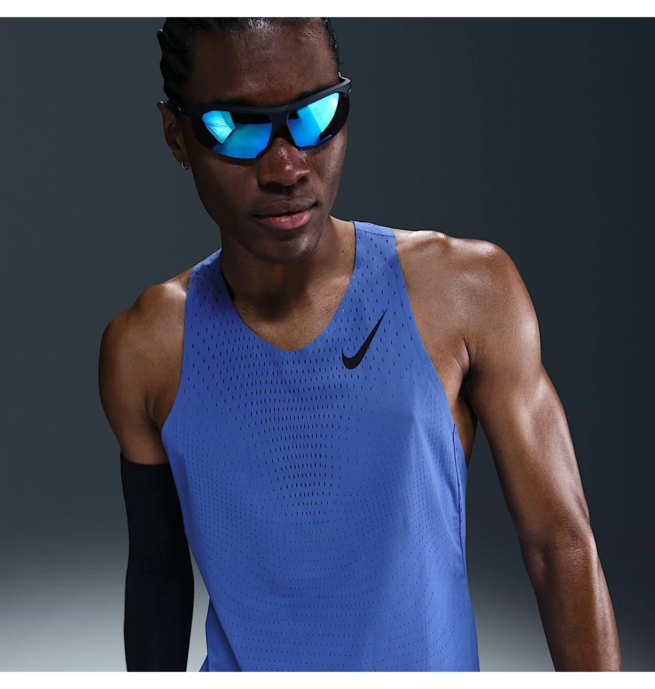 Майка чоловіча Nike Aeroswift Blue FN4231-411