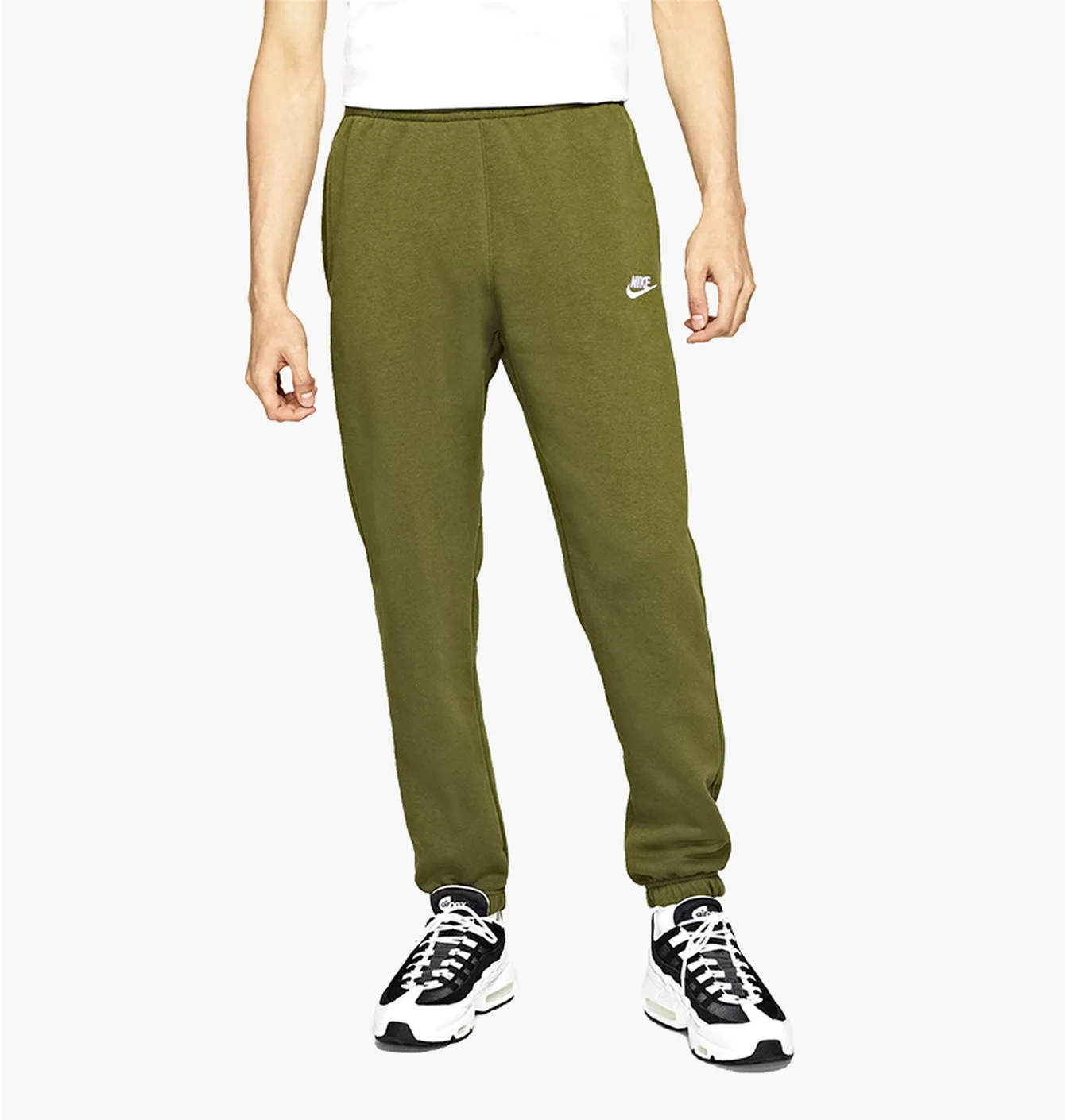 Штани чоловічі Nike Sportswear Club Fleece Olive CD3129-326