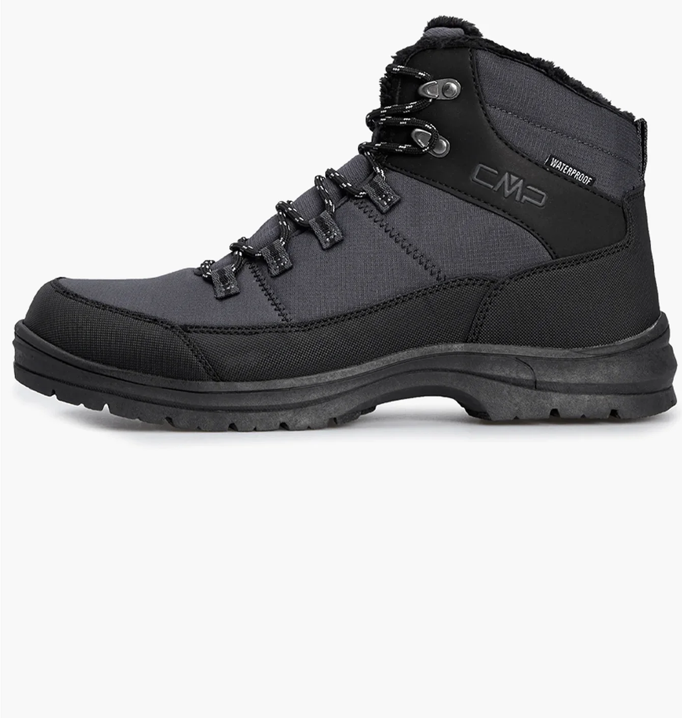 Черевики чоловічі Cmp Annuuk Snowboot Wp Grey/Black 31Q4957-U423