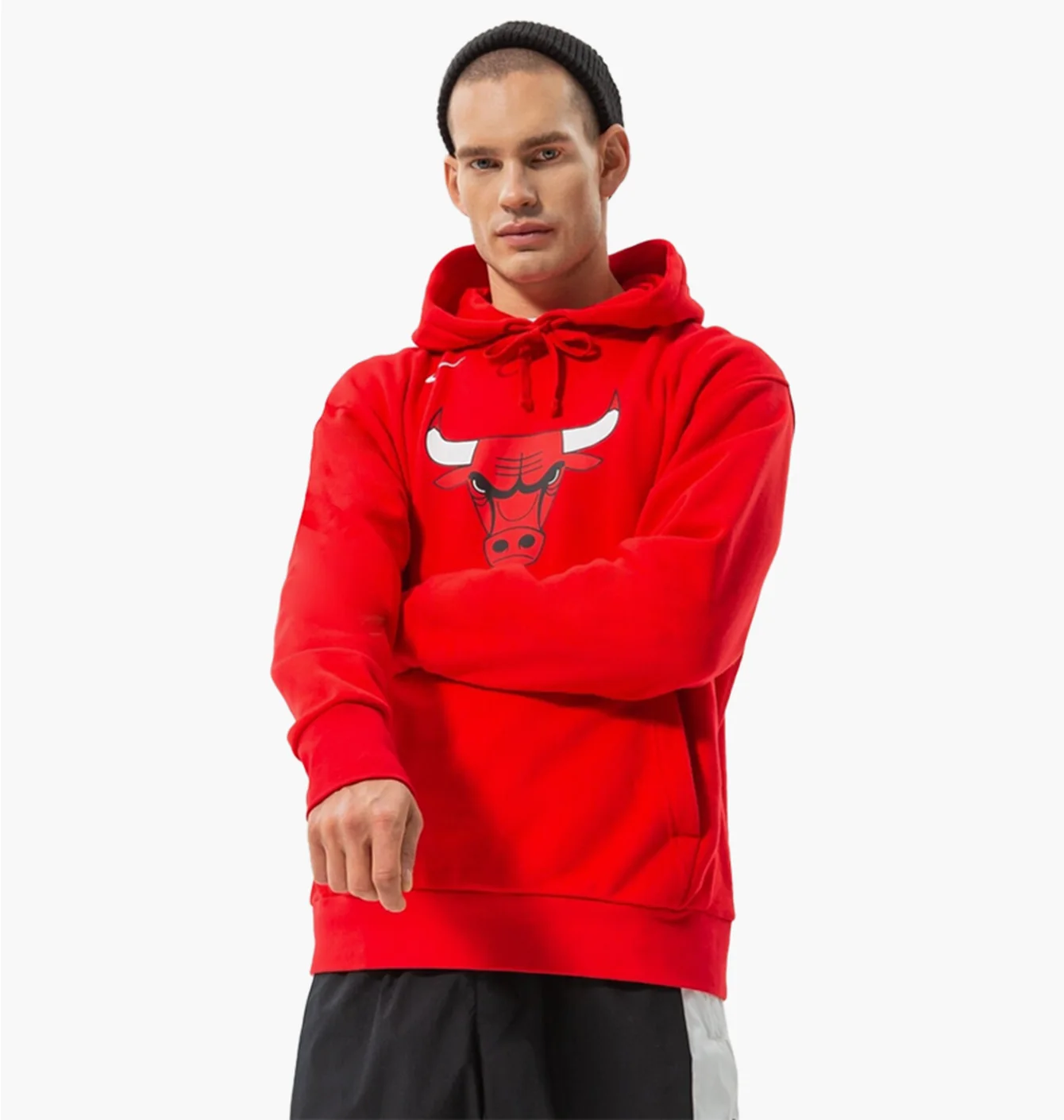 Худі чоловіче Nike Chi M Nk Flc Po Essntl Nba Red Dn8625-657