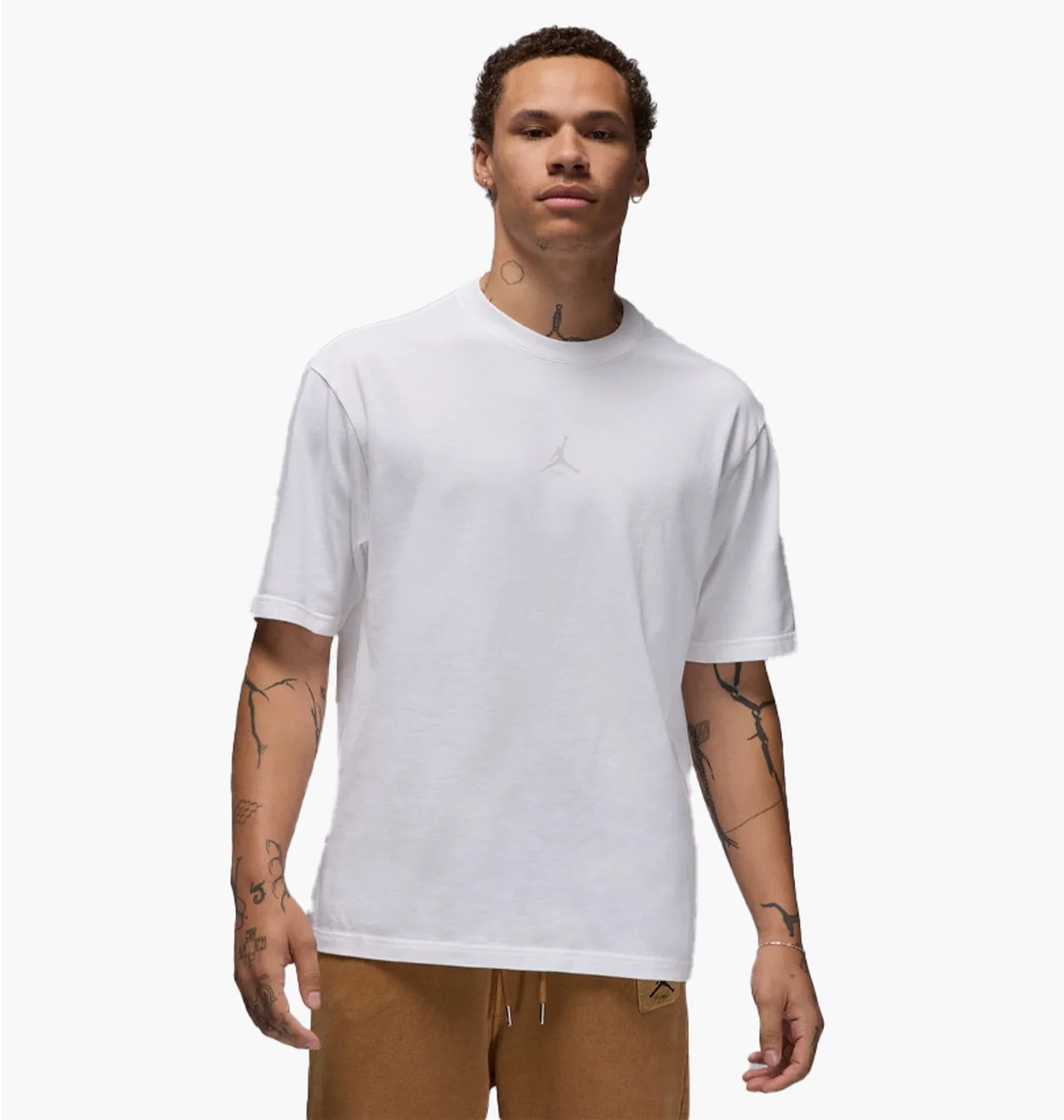 Футболка чоловіча Air Jordan Flt Ess Wsh 85 Ss Crew White FN5994-100