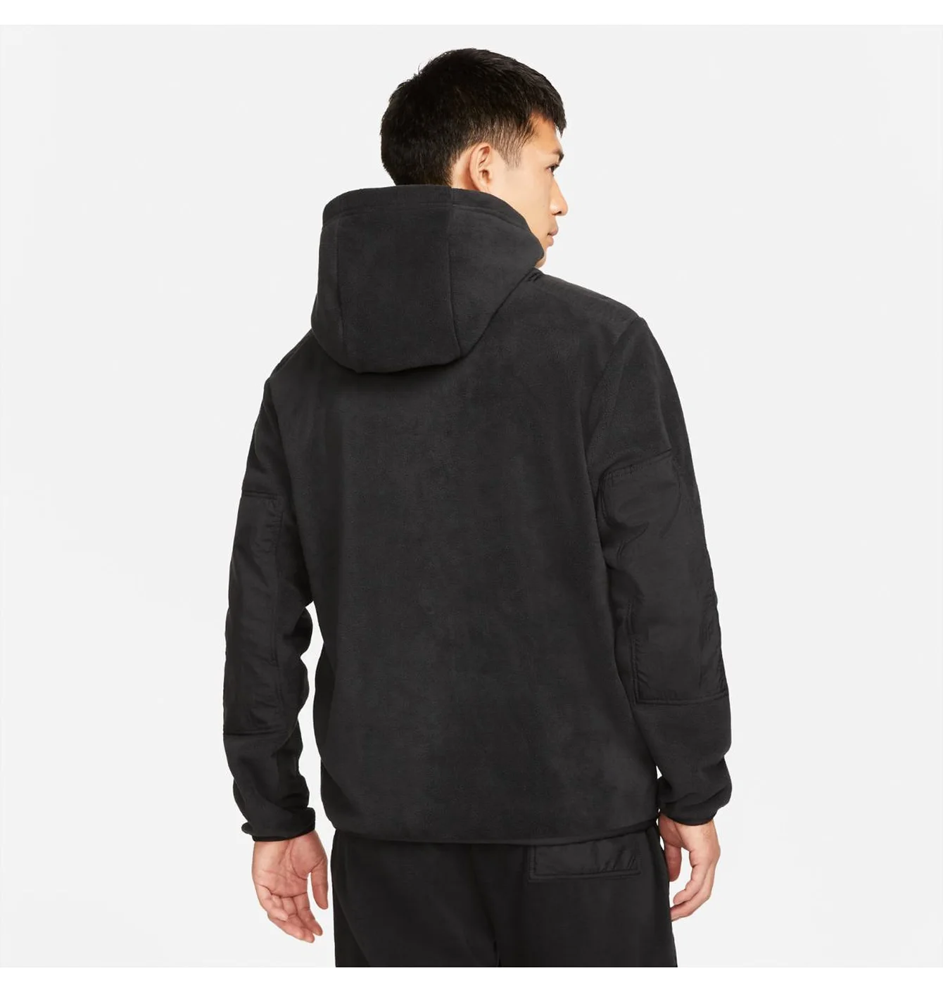 Толстовка чоловіча Nike Nsw Spe+ Flc Fz Top Winter Black DD4882-010