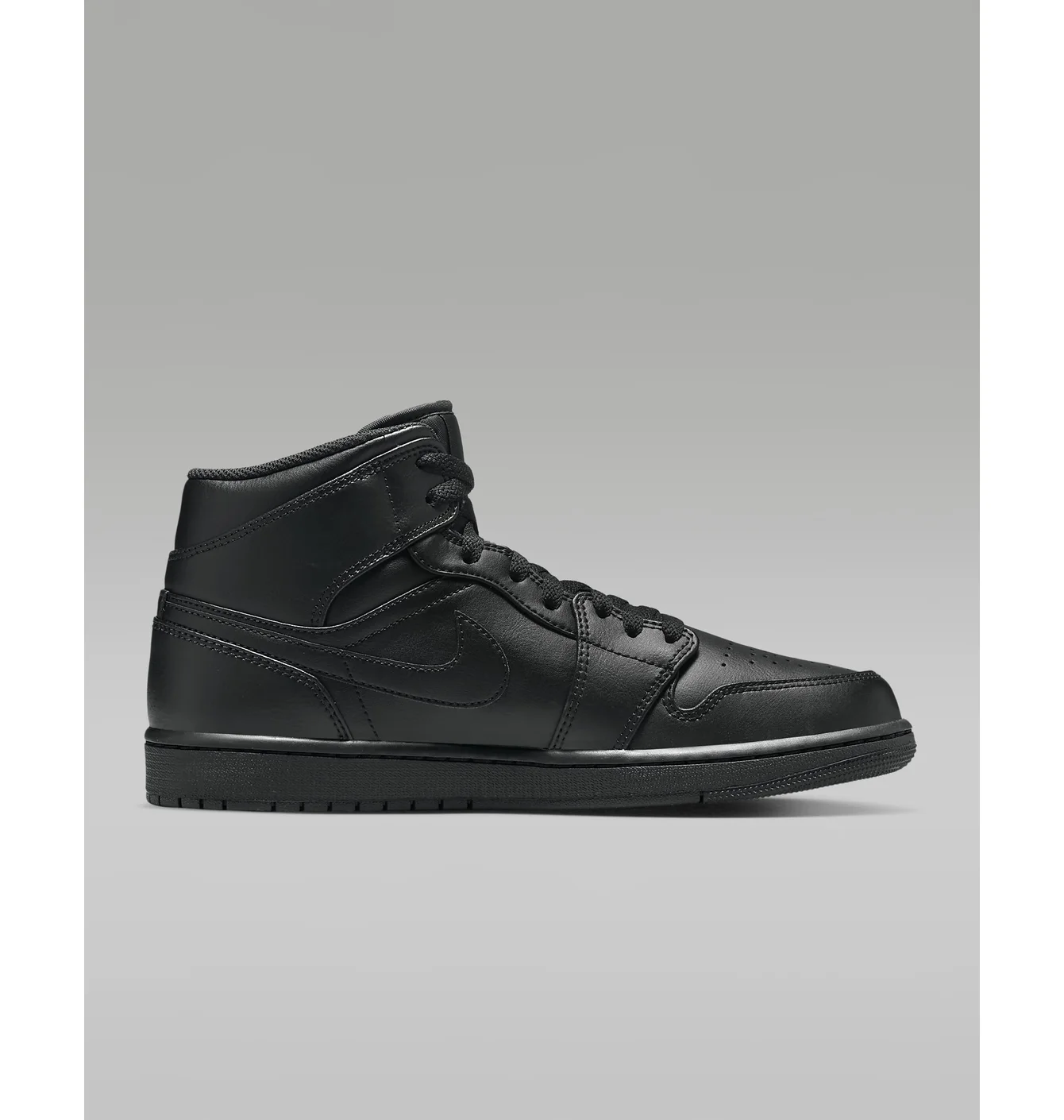 Кросівки чоловічі Air Jordan 1 Mid Black 5554724-093