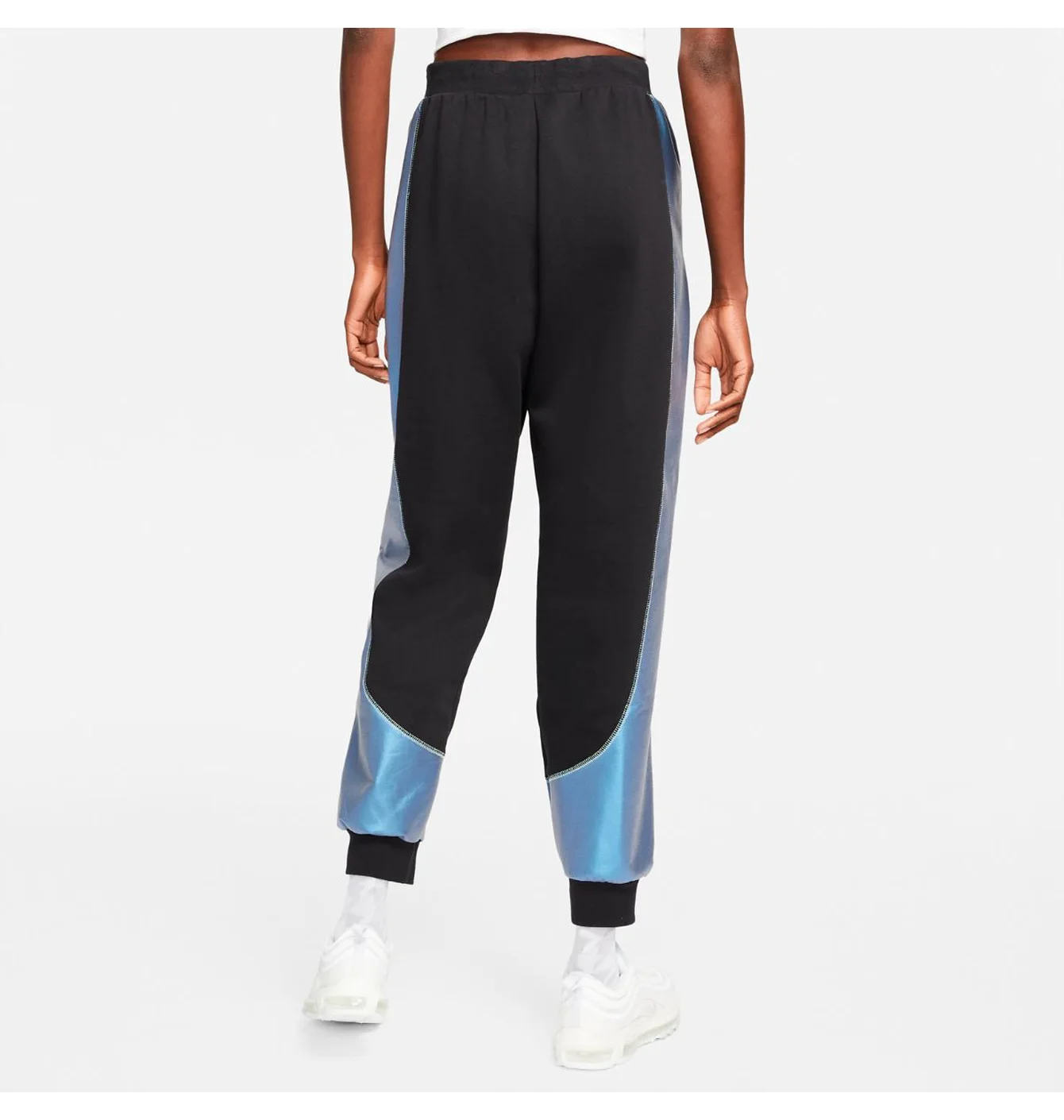 Штани жіночі Nike W Nsw Gx Mr Flc Jggr Opal Black DD5129-010
