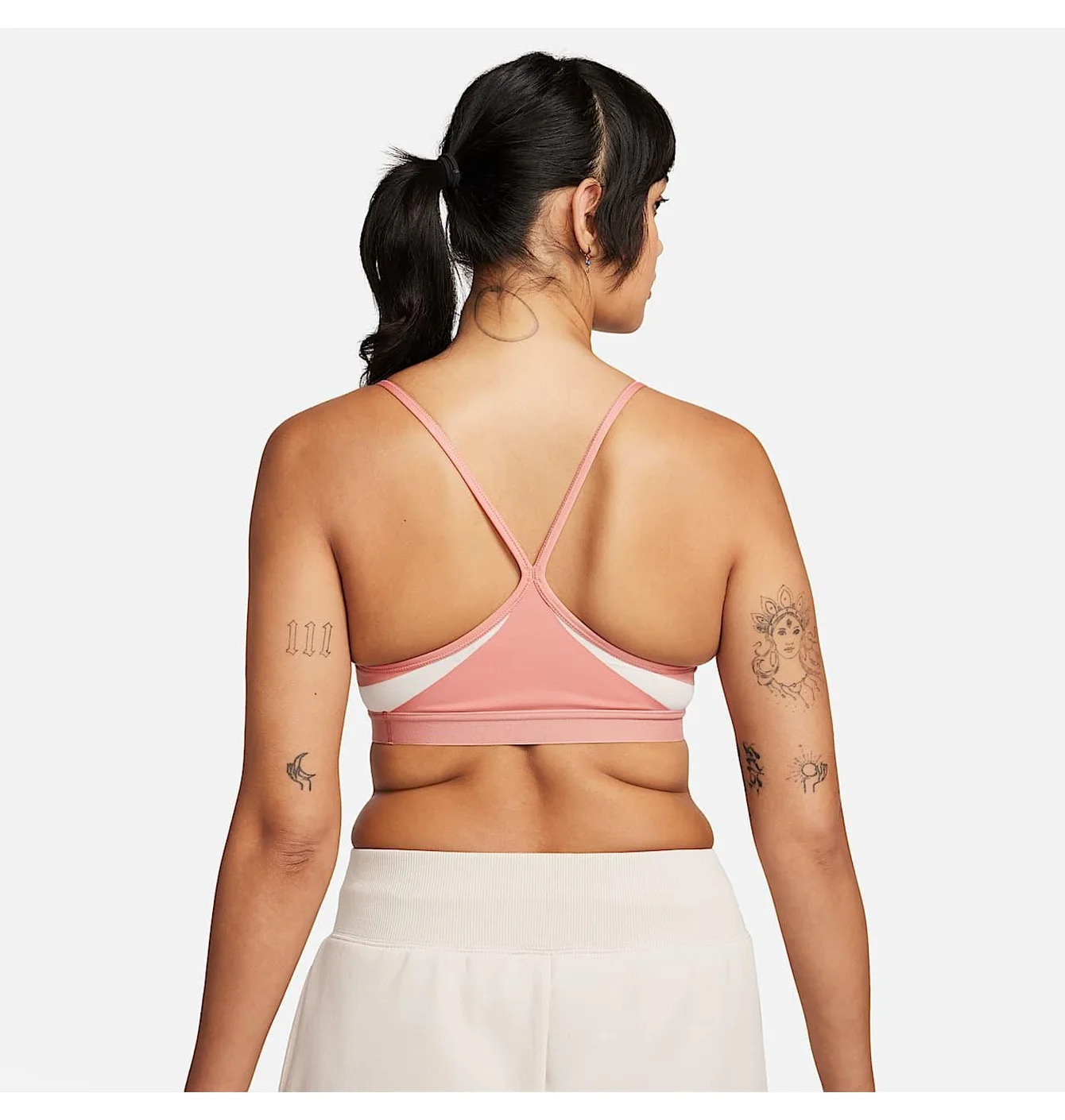 Топ жіночий Nike Indy V-Neck Pink CZ4456-618