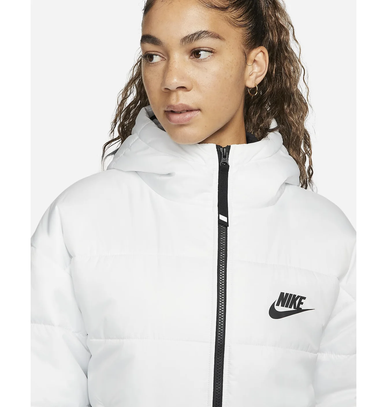 Куртка жіноча Nike W Nsw Syn Tf Rpl Hd Jkt White Dx1797-121