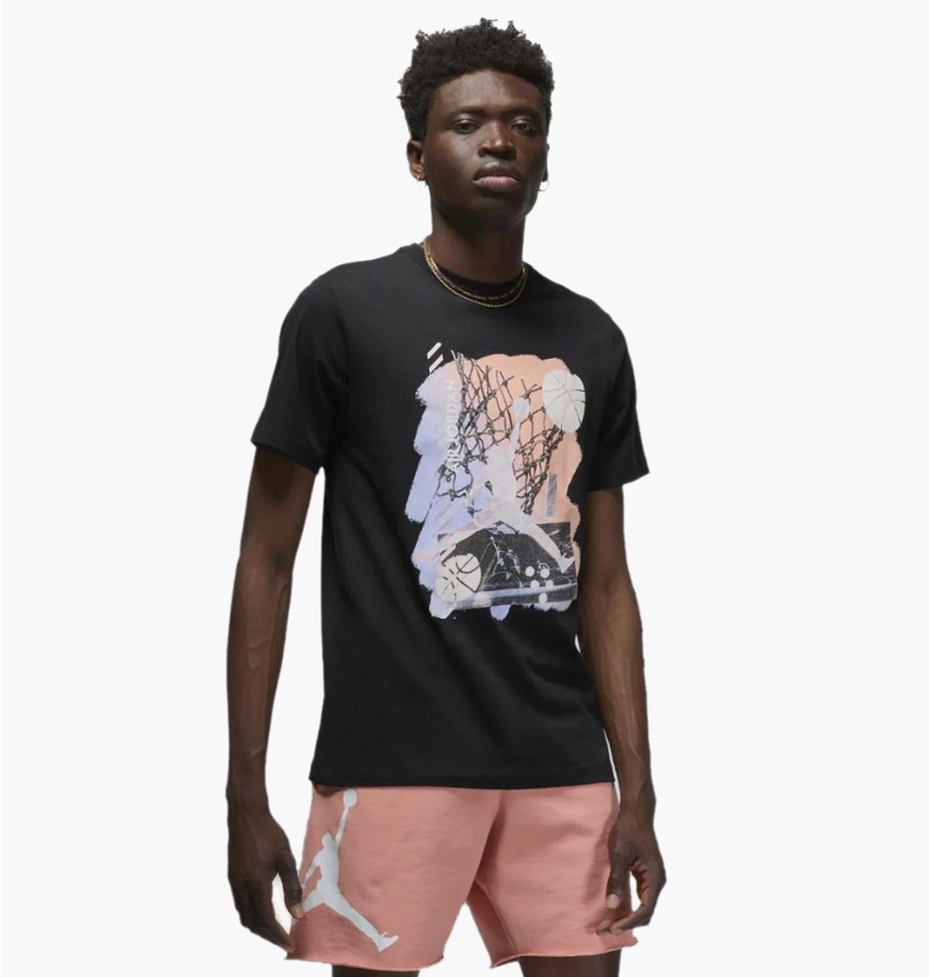 Футболка чоловіча Air Jordan Brand Graphic Black Dm1422-010