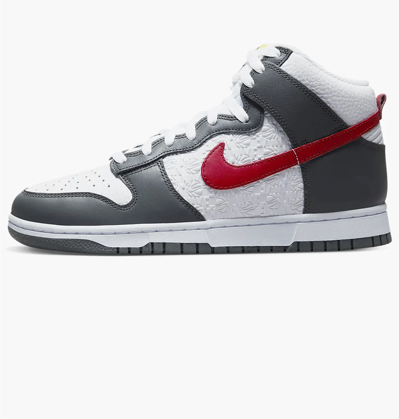 Кросівки чоловічі Nike Dunk High Retro Grey/White FD0668-001