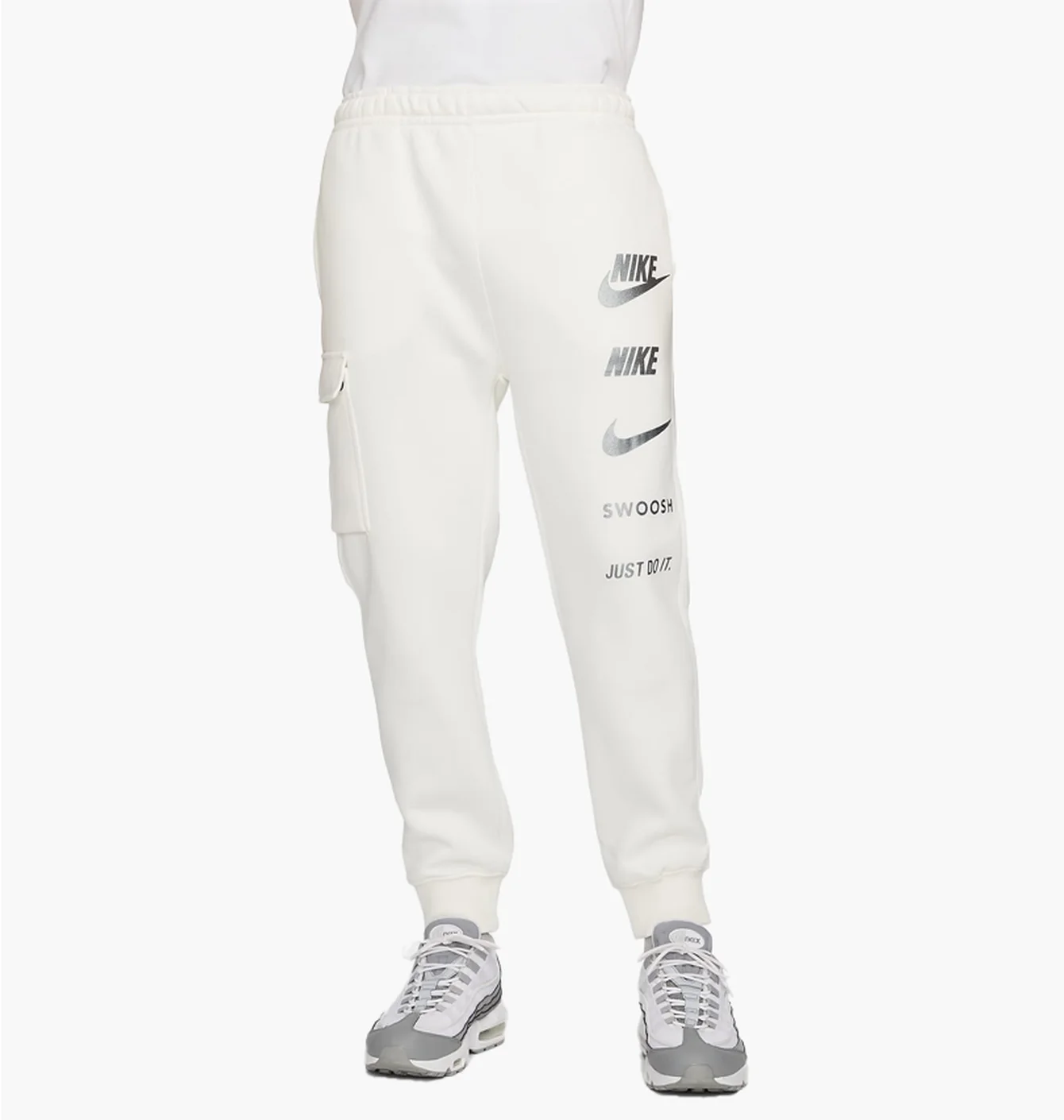 Штани чоловічі Nike Sportswear Standard Issue White FJ0550-133