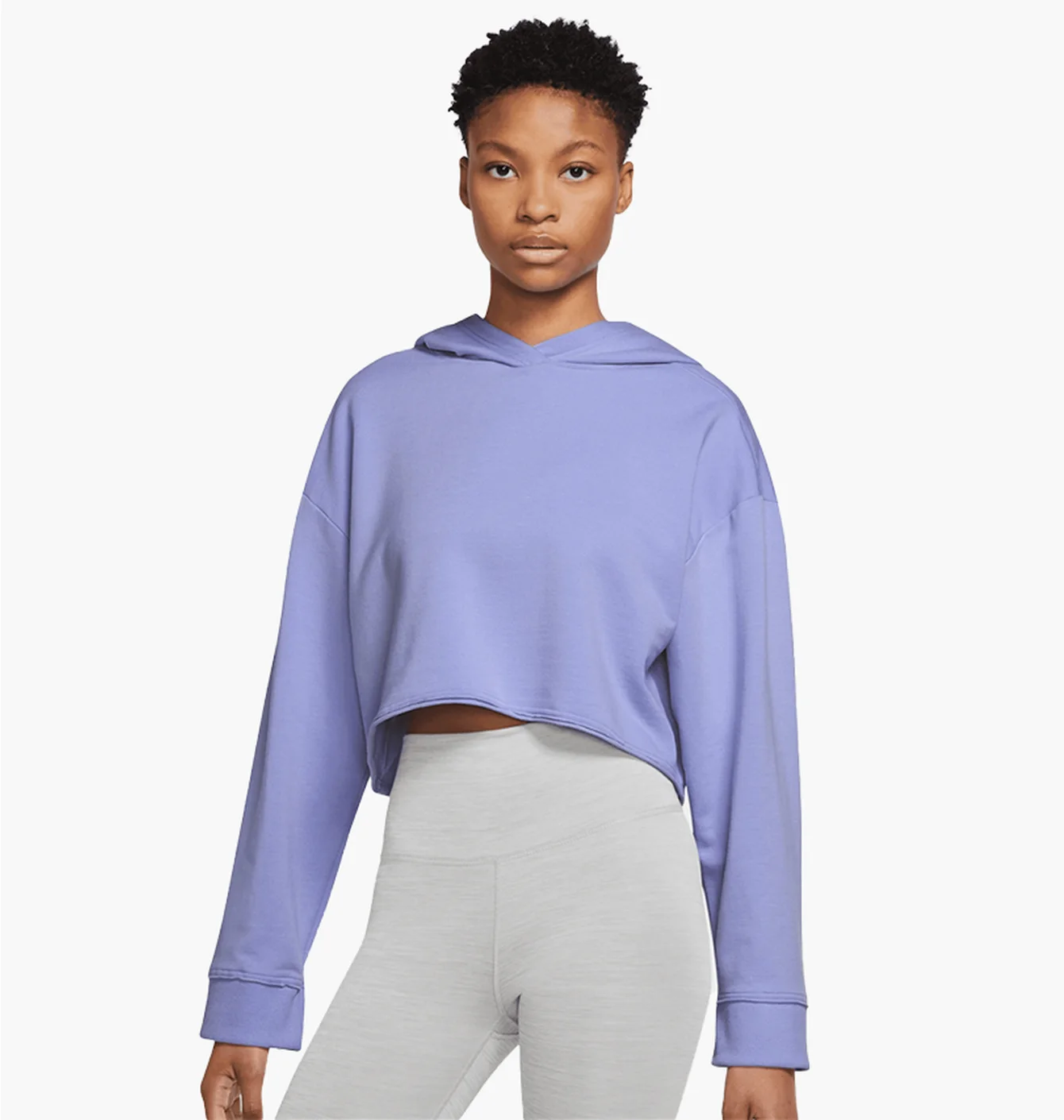 Худі жіноче Nike Yoga Luxe Violet Dm6981-569