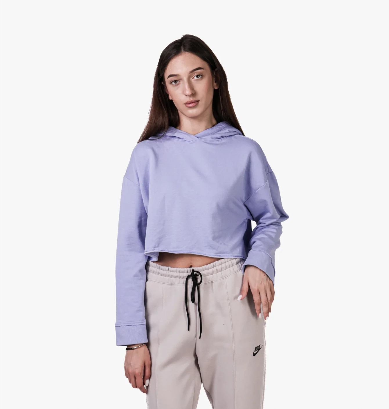 Худі жіноче Nike Yoga Luxe Violet Dm6981-569
