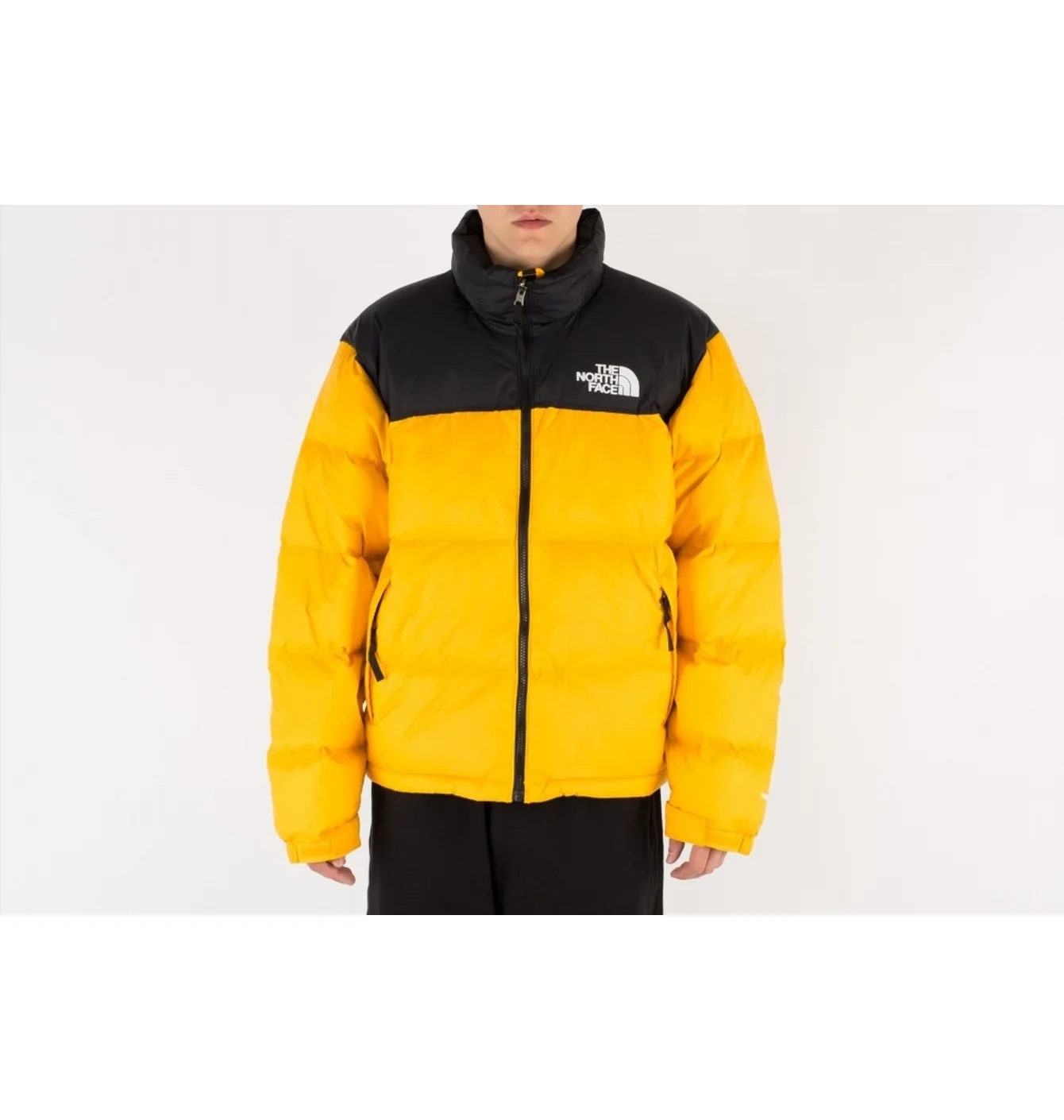 Пуховик чоловічий The North Face 1996 Retro Nuptse Jacket Yellow/Black NF0A3C8DZU3