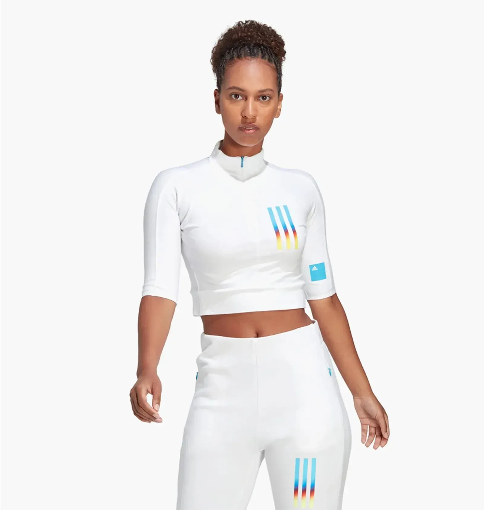 Спортивний топ жіночий Adidas Mission Victory Slim Fit Tee White Hn1611 (HN1611)