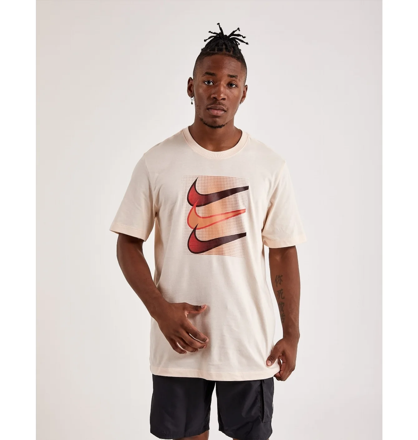 Футболка чоловіча Nike Swoosh Tee Beige DZ5173-838