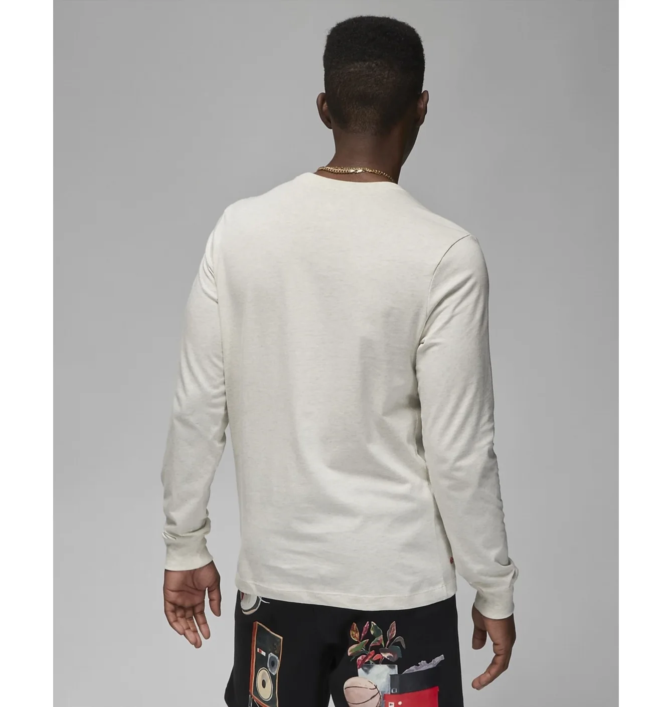 Лонгслів чоловічий Jordan Flight Artist Crew Beige DV1474-141