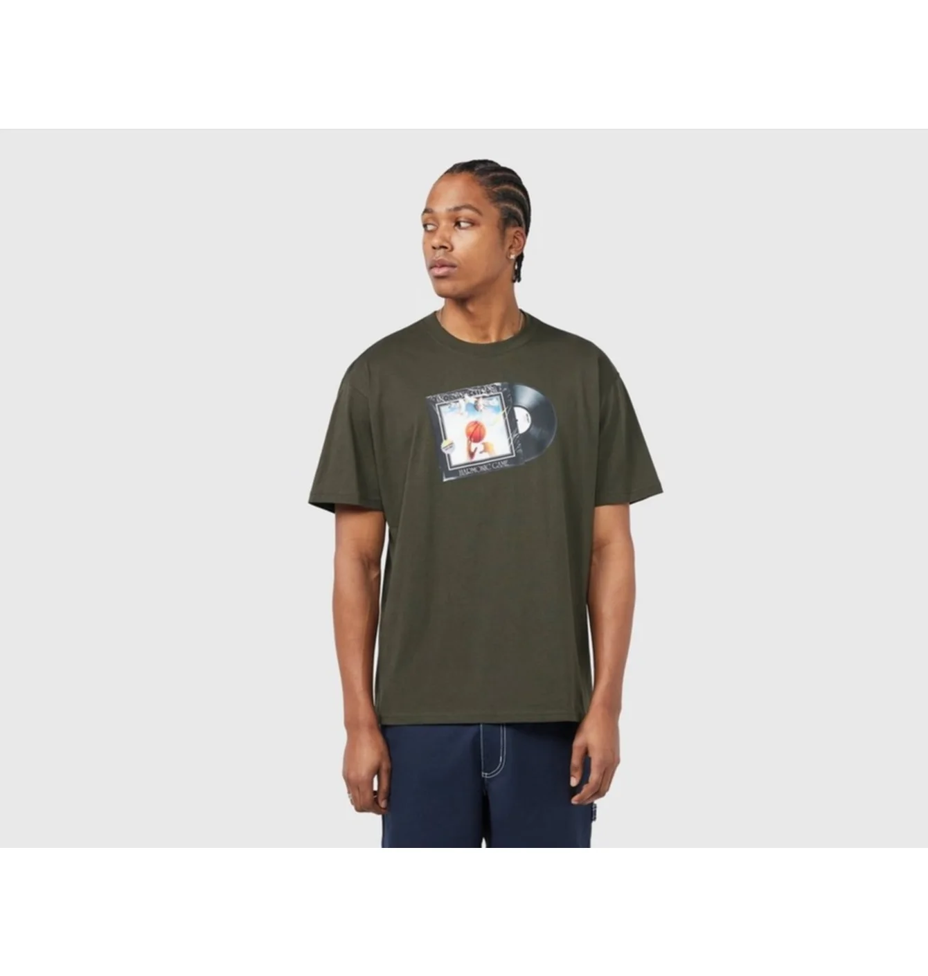 Футболка чоловіча Nike Max90 Basketball T-Shirt Olive FQ4914-355