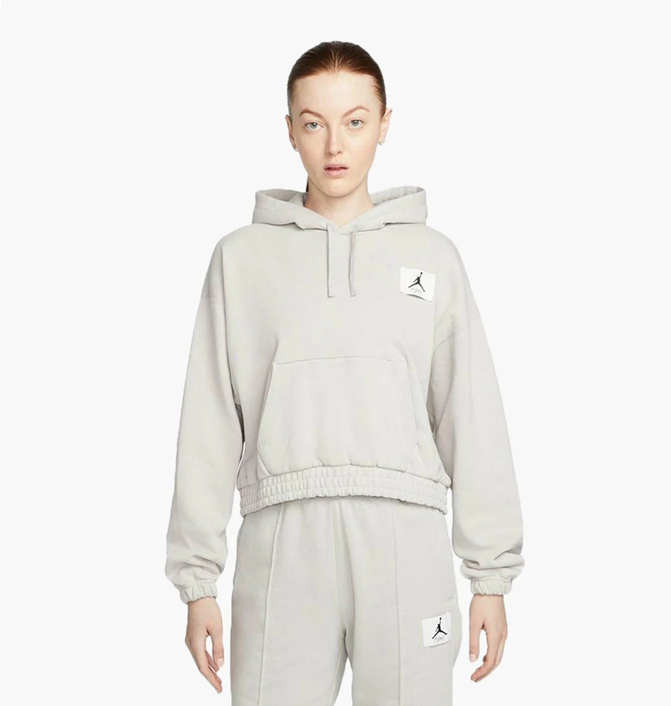 Худі жіноче Air Jordan Essentials Fleece Hoodie Grey DD6998-012