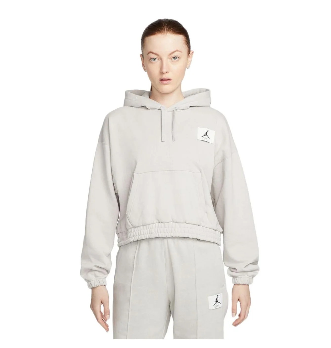 Худі жіноче Air Jordan Essentials Fleece Hoodie Grey DD6998-012