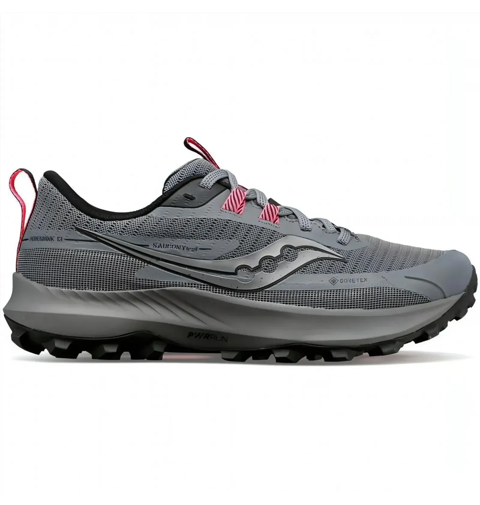 Кросівки жіночі Saucony Peregrine 13 Gore-Tex Trail Running Shoes Grey (S10841-05)