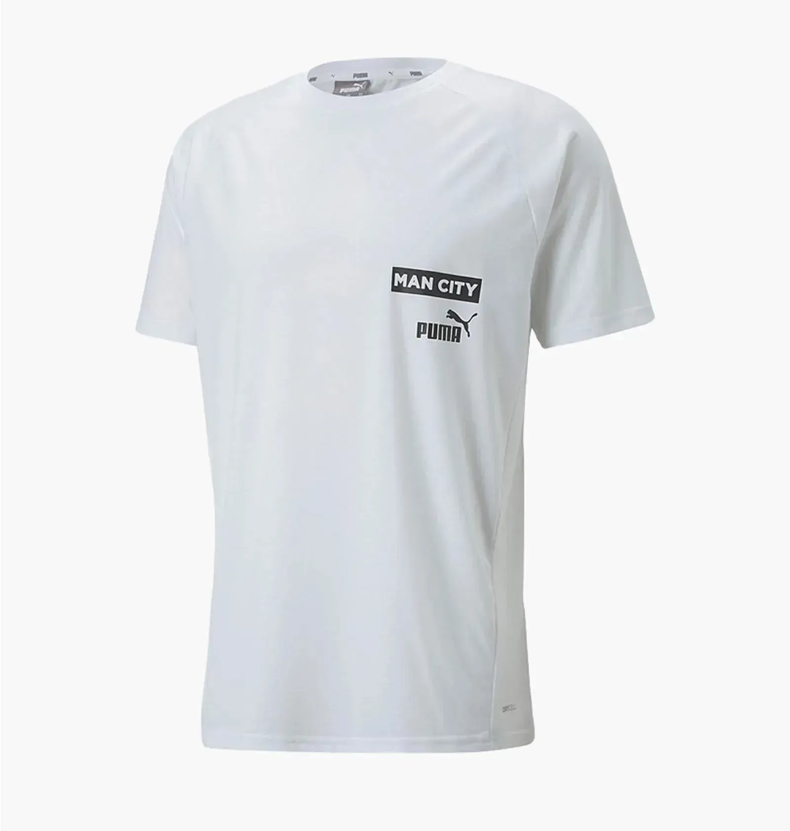 Футболка чоловіча Puma Manchester City Fc 22/23 Casuals Tee White 76773217 (767732-17)